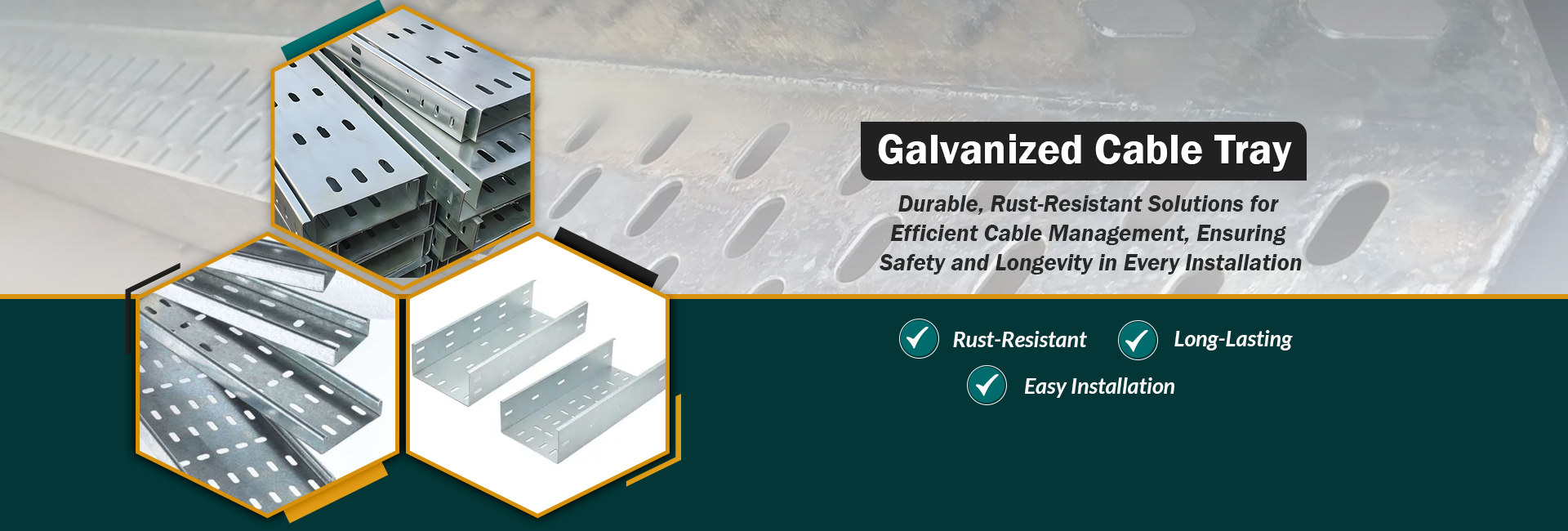 Galvanized Cable Tray Manufacturers in Delhi